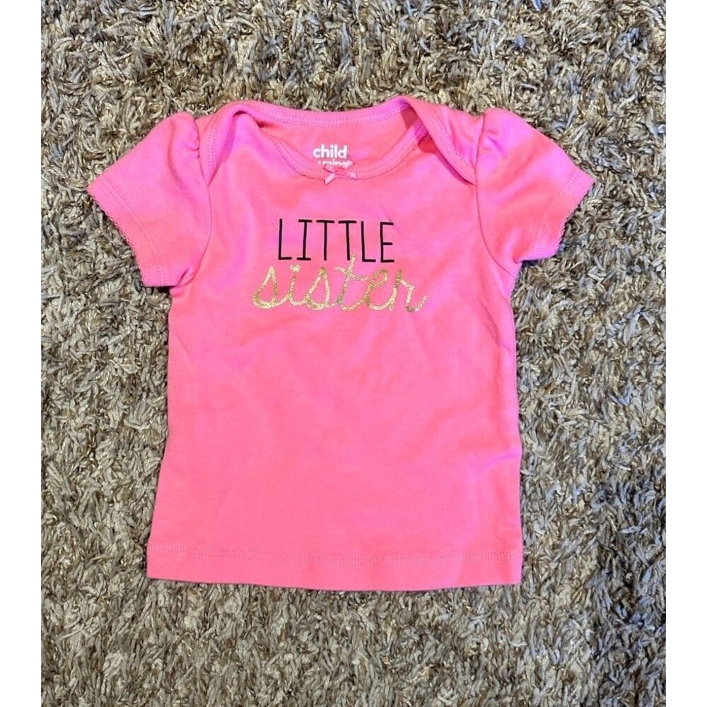 Little Sister baby tshirt 3-6 month